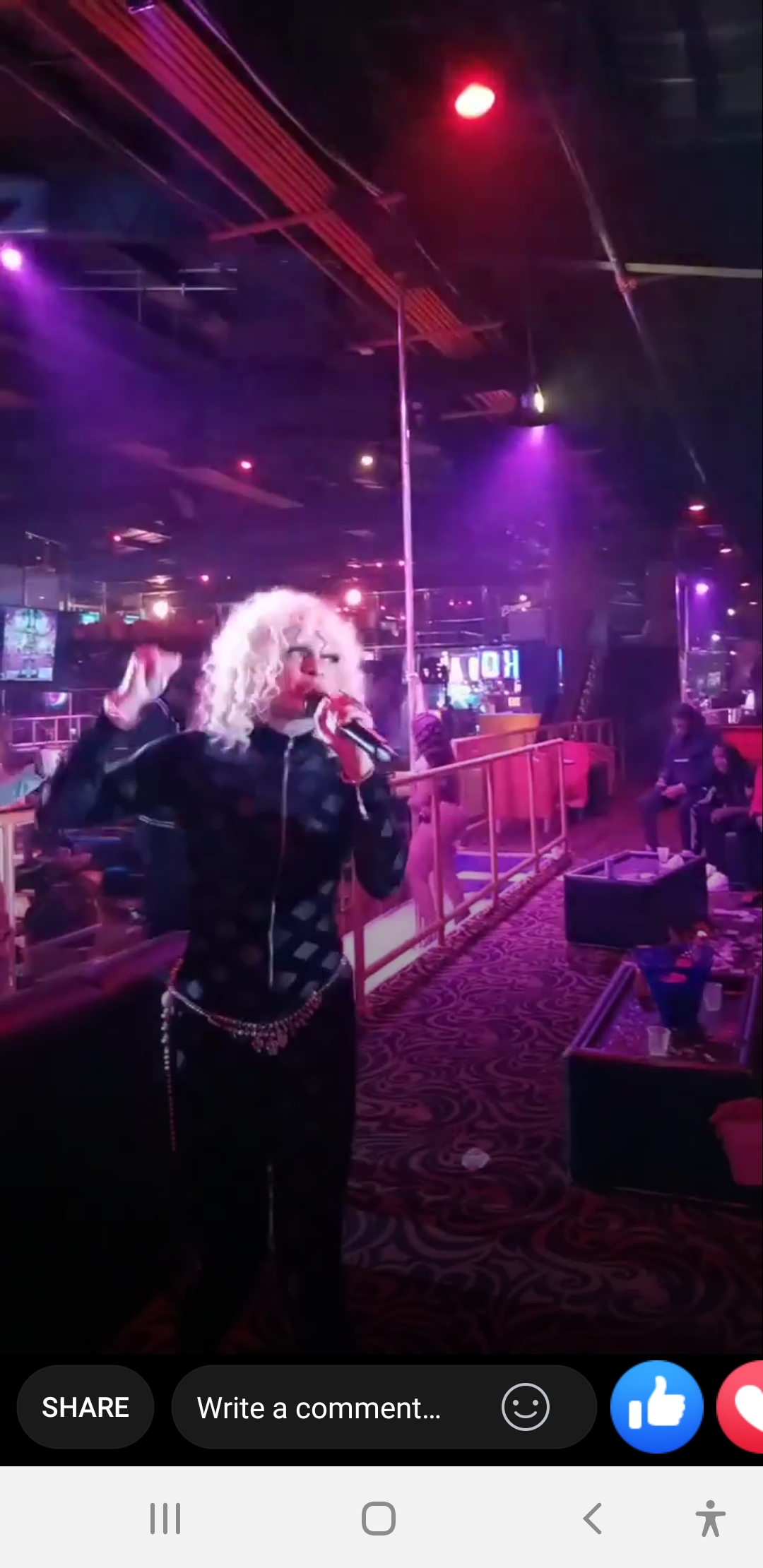 Live performance in Atlanta Georgia